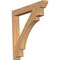 Ekena Millwork Merced Slat Smooth Outlooker, Western Red Cedar, 7 1/2"W x 48"D x 48"H OUT08X48X48MRC06SWR - alternate 1